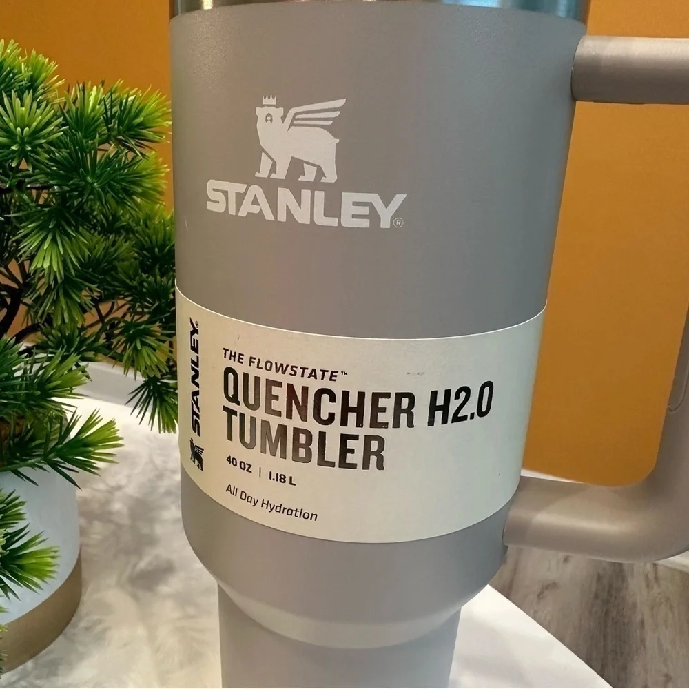 ‼️NEW‼️Stanley Quencher H2.0 Tumbler Water Bottle Mug color ash